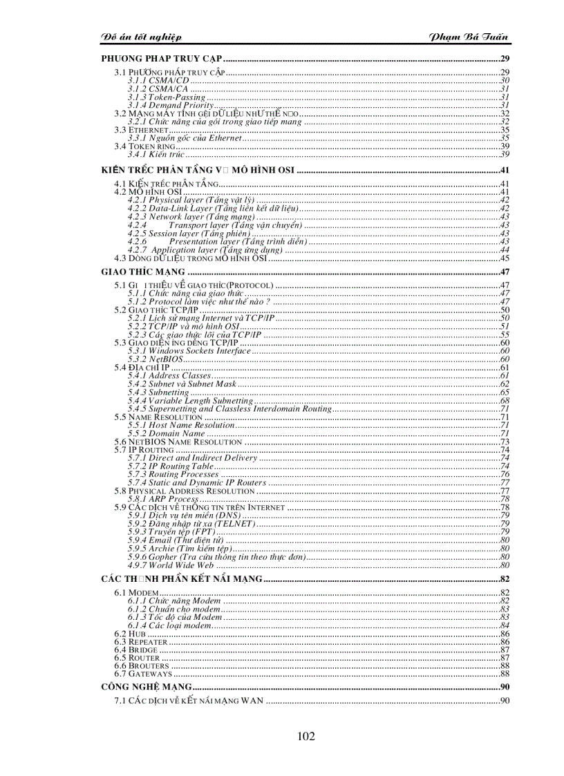 image for page Kiến trúc phân tầng và mô hình OSI