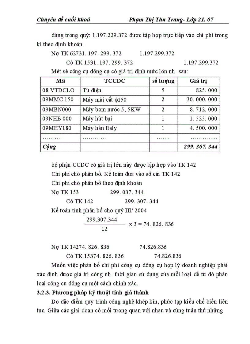image for page Kế toán chi phí sản xuất và tính giá thành sản phẩm ở Công ty Thạch Bàn