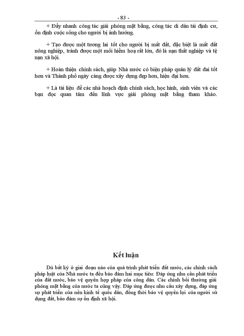image for page Hoàn thiện chính sách bồi thường thiệt hại khi Nhà nước thu hồi đất trên địa bàn Thành phố Hà Nộ