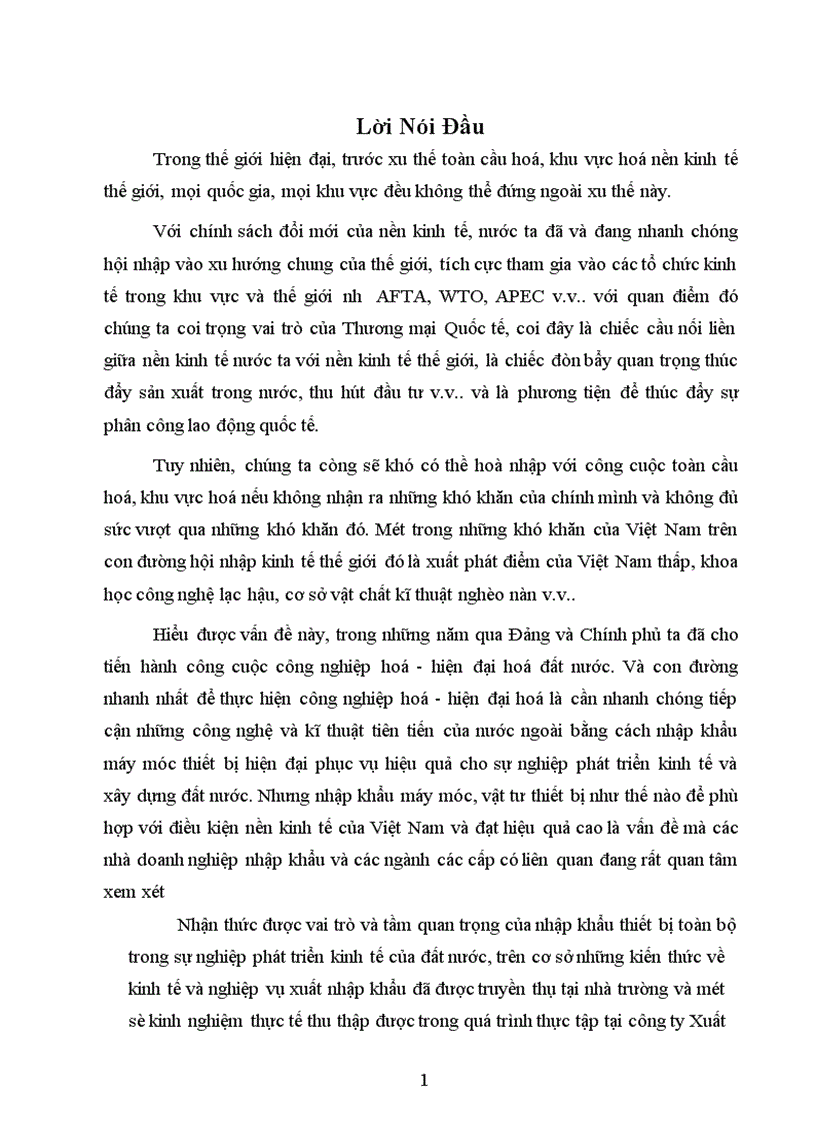 image for page Một số giải pháp nhằm hoàn thiện quy trình nhập khẩu thiết bị toàn bộ tại công ty xuất nhập khẩu thiết bị toàn bộ và kỹ thuật