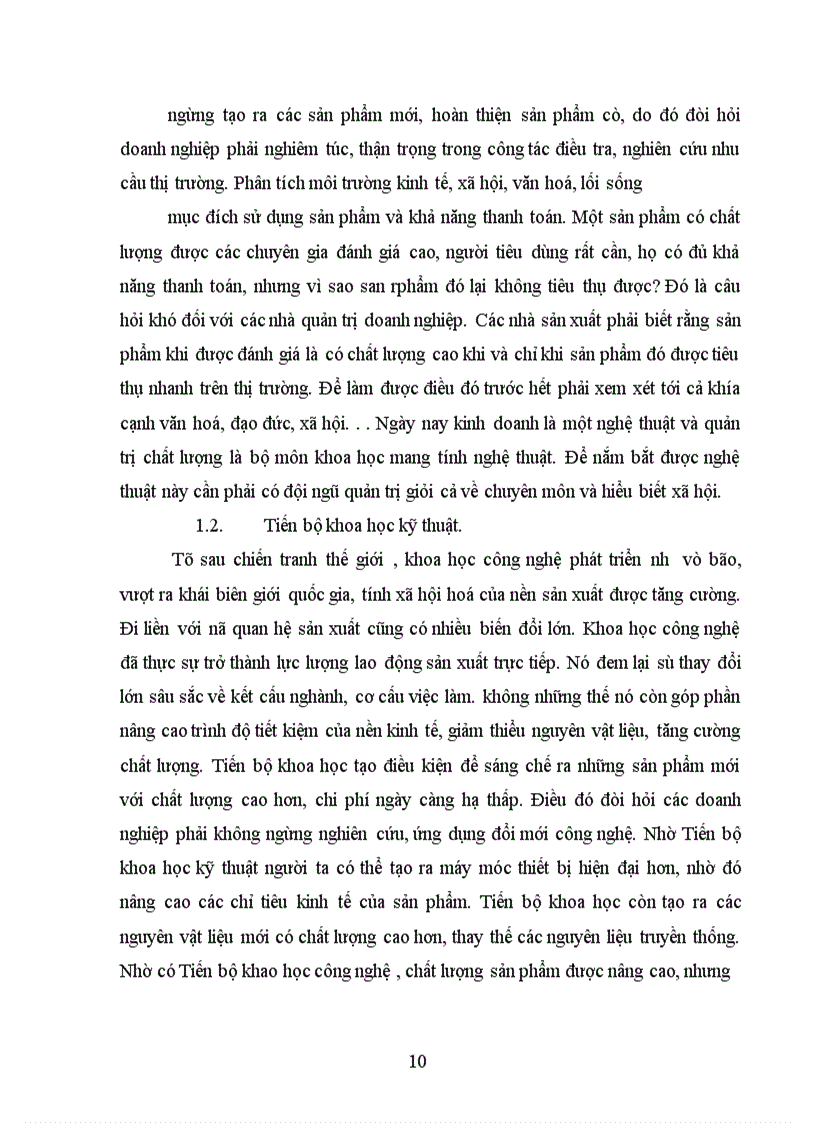 image for page Một số biện hoàn thiện Quản lý chất lượng ở công ty xà phòng Hà Nội