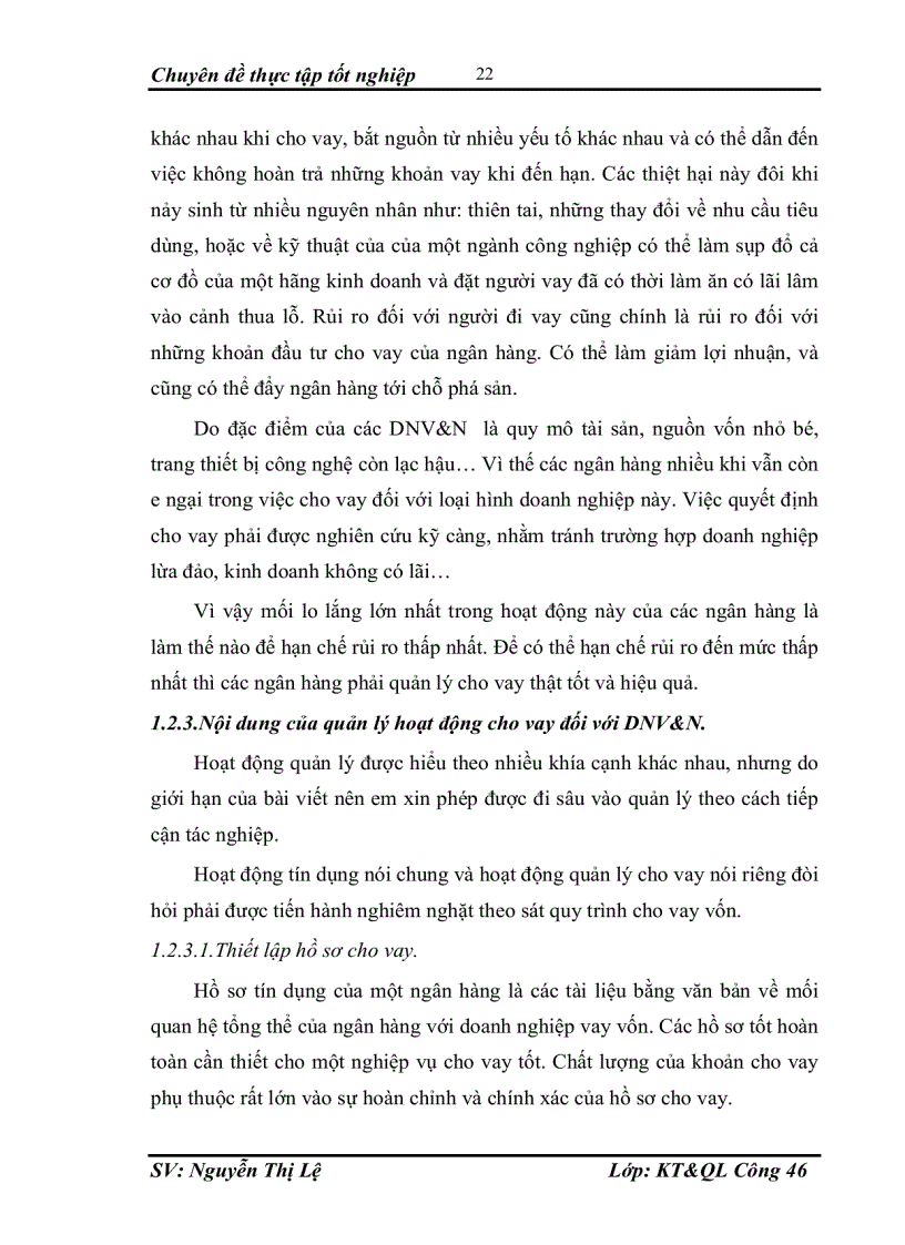 image for page Một số giải pháp tăng cường quản lý hoạt động cho vay đối với DNV&N tại ngân hàng Công Thương ( NHCT) chi nhánh tỉnh Hà Tây