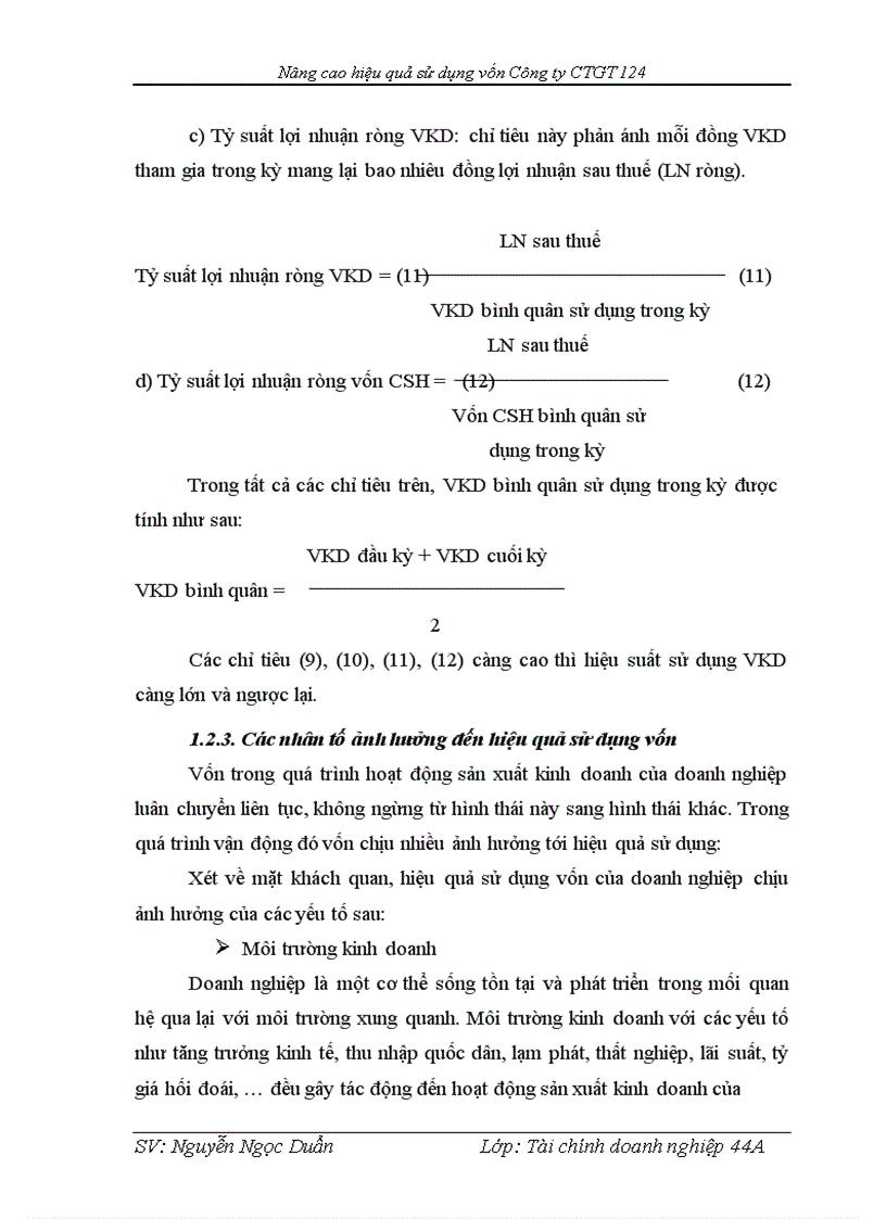 image for page Nâng cao hiệu quả sử dụng vốn tại công ty Cổ phần xây dựng công trình giao thông và thương mại 124