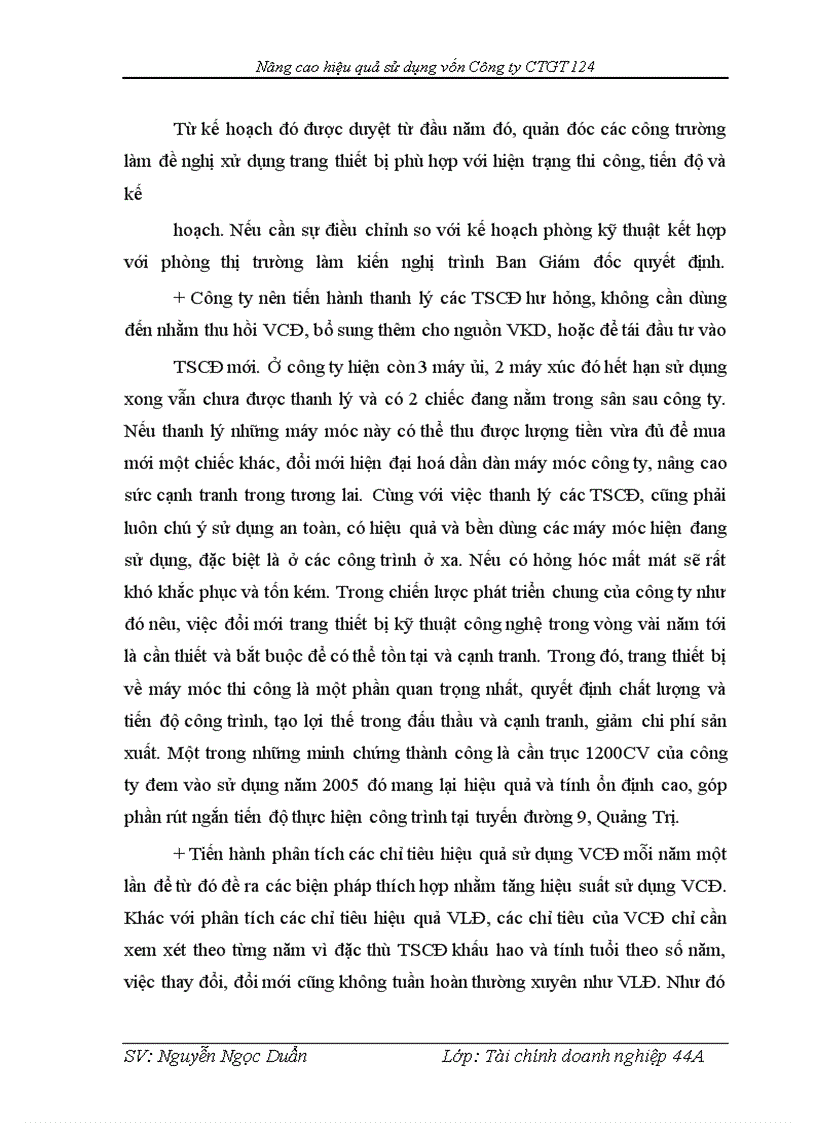 image for page Nâng cao hiệu quả sử dụng vốn tại công ty Cổ phần xây dựng công trình giao thông và thương mại 124