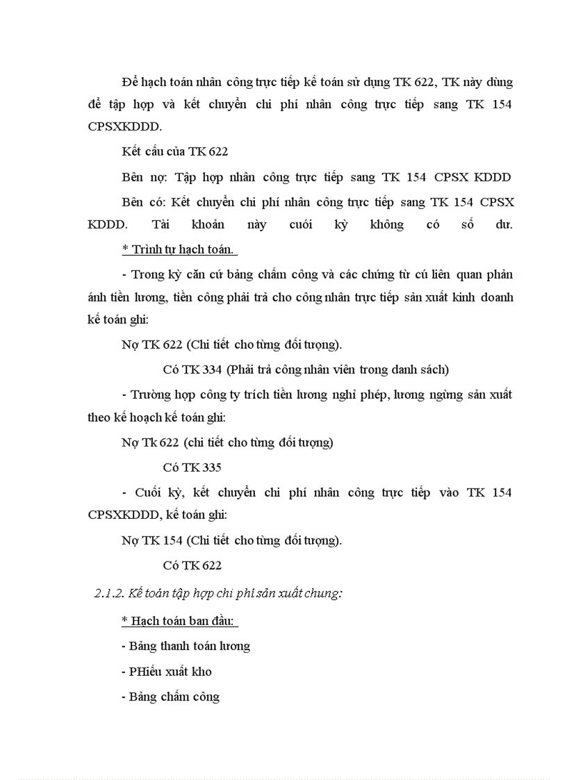 image for page Tổ chức công tác kế toán tập hợp chi phí sản xuất và tính giá thành sản phẩm ở công ty TNHH sản xuất giấy và bao bì Hưũ Nghị