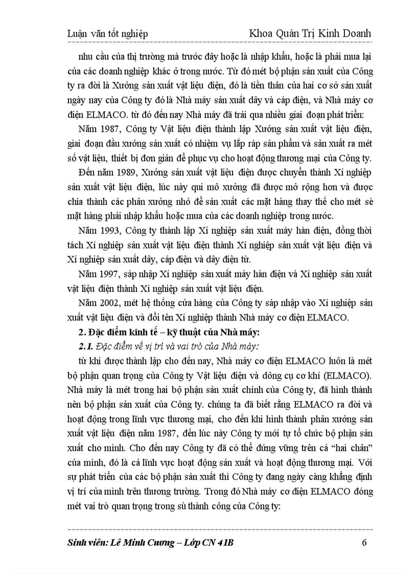 image for page Giải pháp thúc đẩy quá trình cổ phần hoá ở Nhà máy cơ điện ELMACO