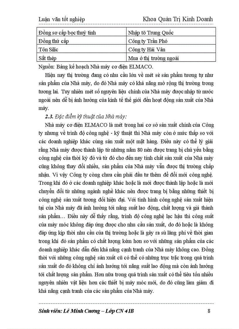 image for page Giải pháp thúc đẩy quá trình cổ phần hoá ở Nhà máy cơ điện ELMACO