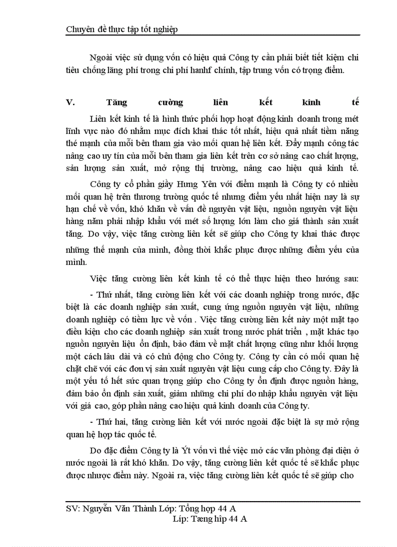 image for page Một số giải pháp nhằm nâng cao hiệu quả kinh doanh ở Công ty cổ phần giầy Hưng Yên