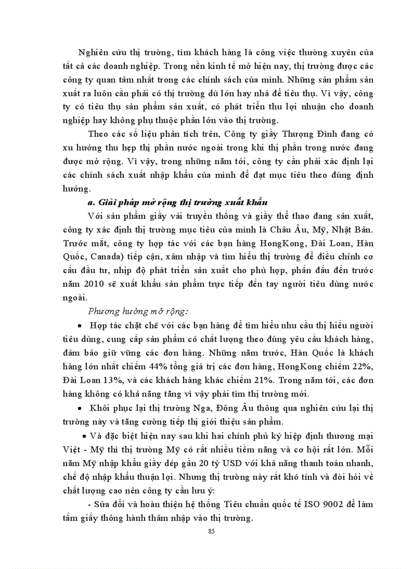 image for page Một số giải pháp thúc đẩy hoạt động tiêu thụ tại Công ty giầy Thượng Đình
