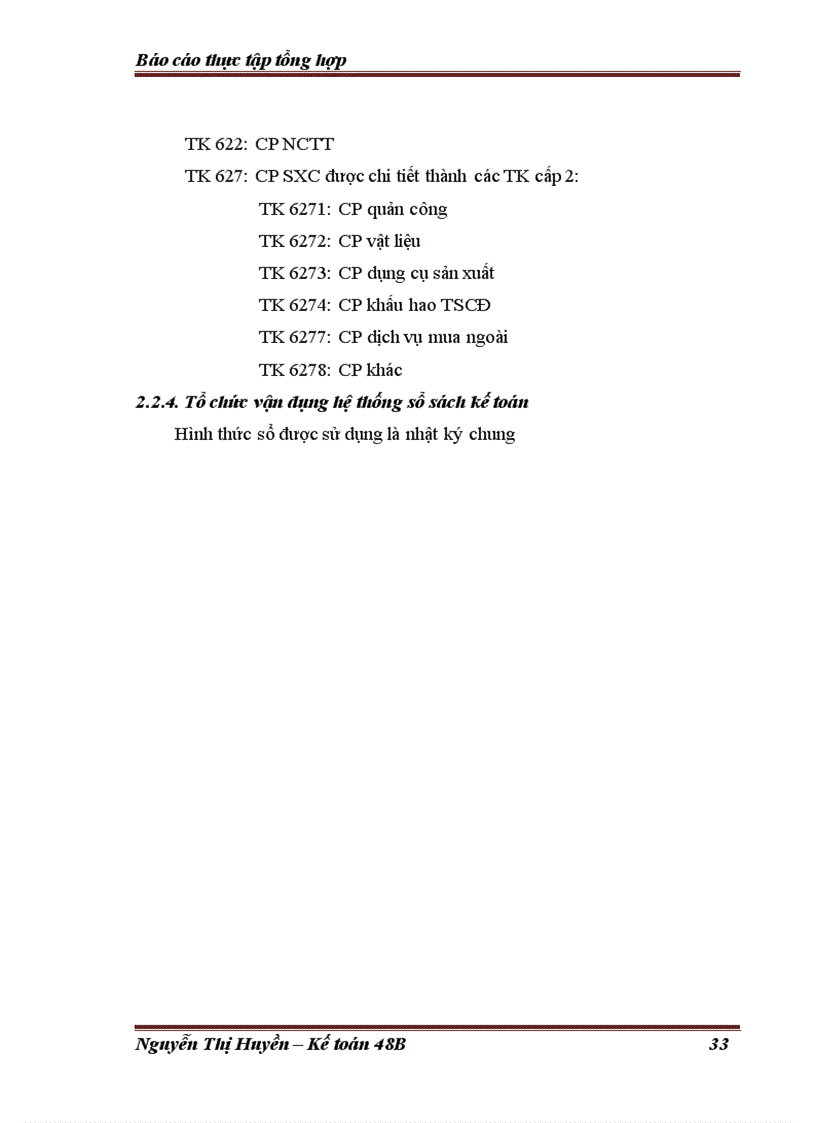 image for page Tổ chức hạch toán kế toán tại công ty tnhh hoa việt