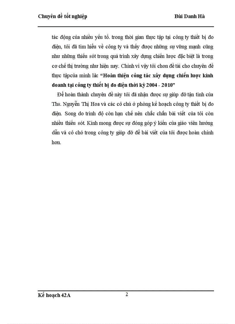image for page Hoàn thiện công tác xây dựng chiến lược kinh doanh tại công ty thiết bị đo điện thời kỳ 2004-2010