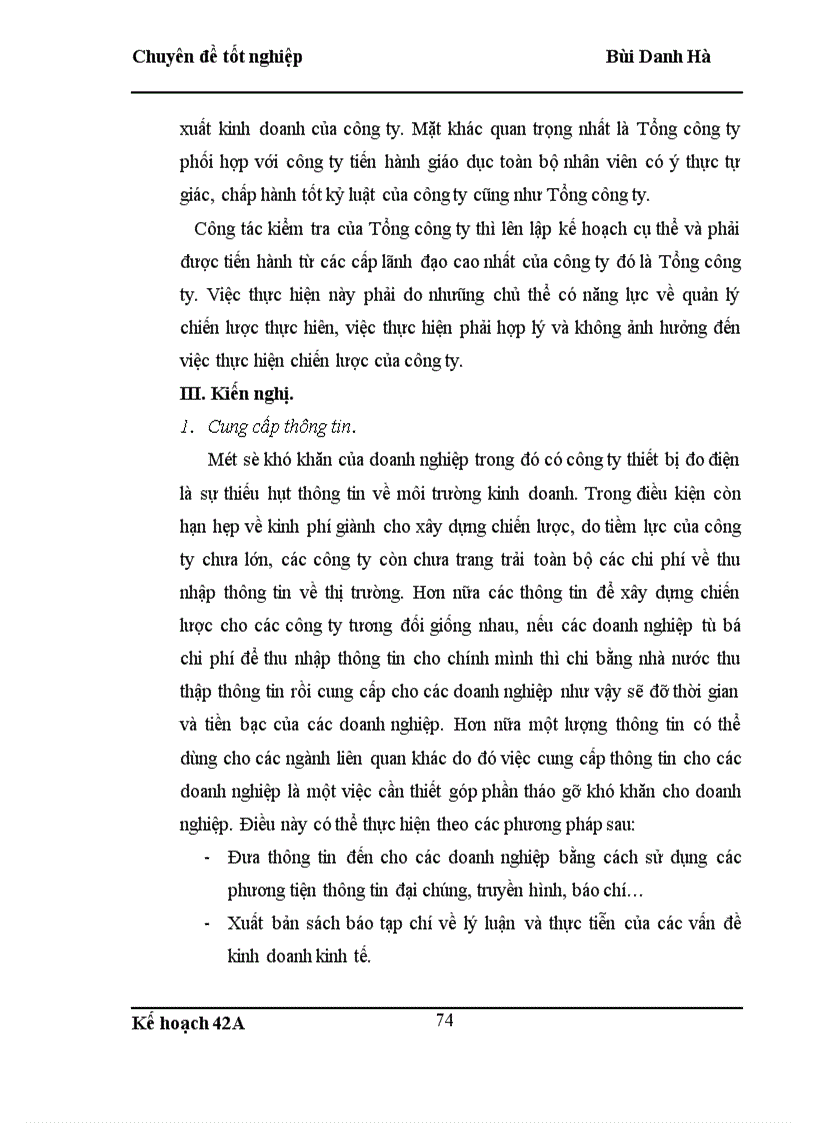 image for page Hoàn thiện công tác xây dựng chiến lược kinh doanh tại công ty thiết bị đo điện thời kỳ 2004-2010