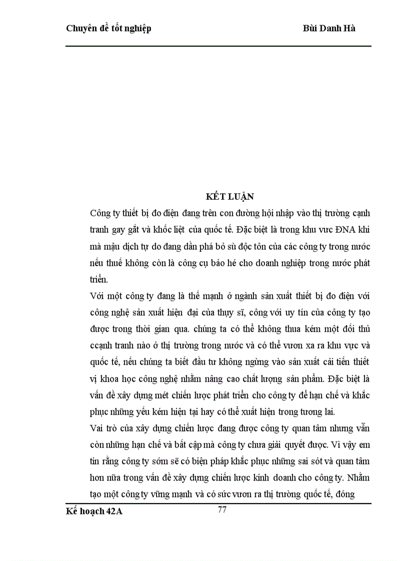 image for page Hoàn thiện công tác xây dựng chiến lược kinh doanh tại công ty thiết bị đo điện thời kỳ 2004-2010