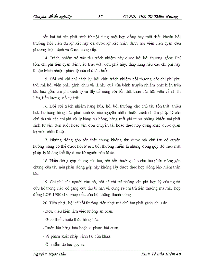image for page Tình hình triển khai bảo hiểm Trách nhiệm dân sự của chủ tàu biển - P&I tại Công ty Cổ phần Bảo hiểm Quân đội - MIC