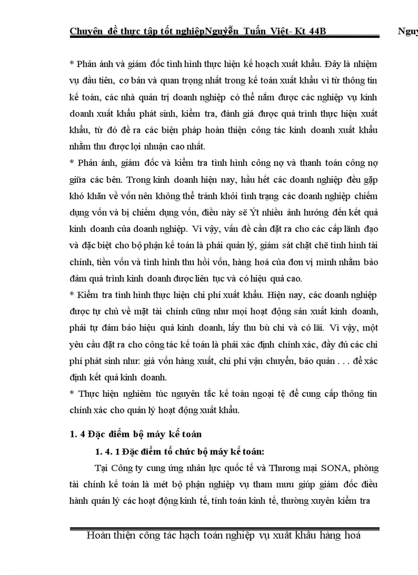 image for page Hoàn thiện công tác hạch toán nghiệp vụ xuất khẩu hàng hoá tại Công ty Cung ứng nhân lực Quốc tế và Thương mại SONA