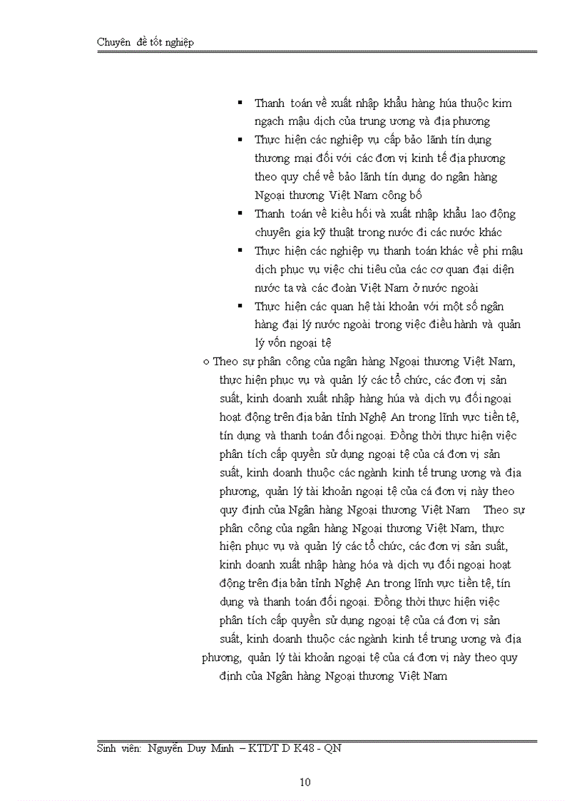 image for page Nâng cao chất lượng thẩm định dự án đầu tư tại Ngân Hàng TMCP Ngoại Thương Việt Nam chi nhánh Vinh