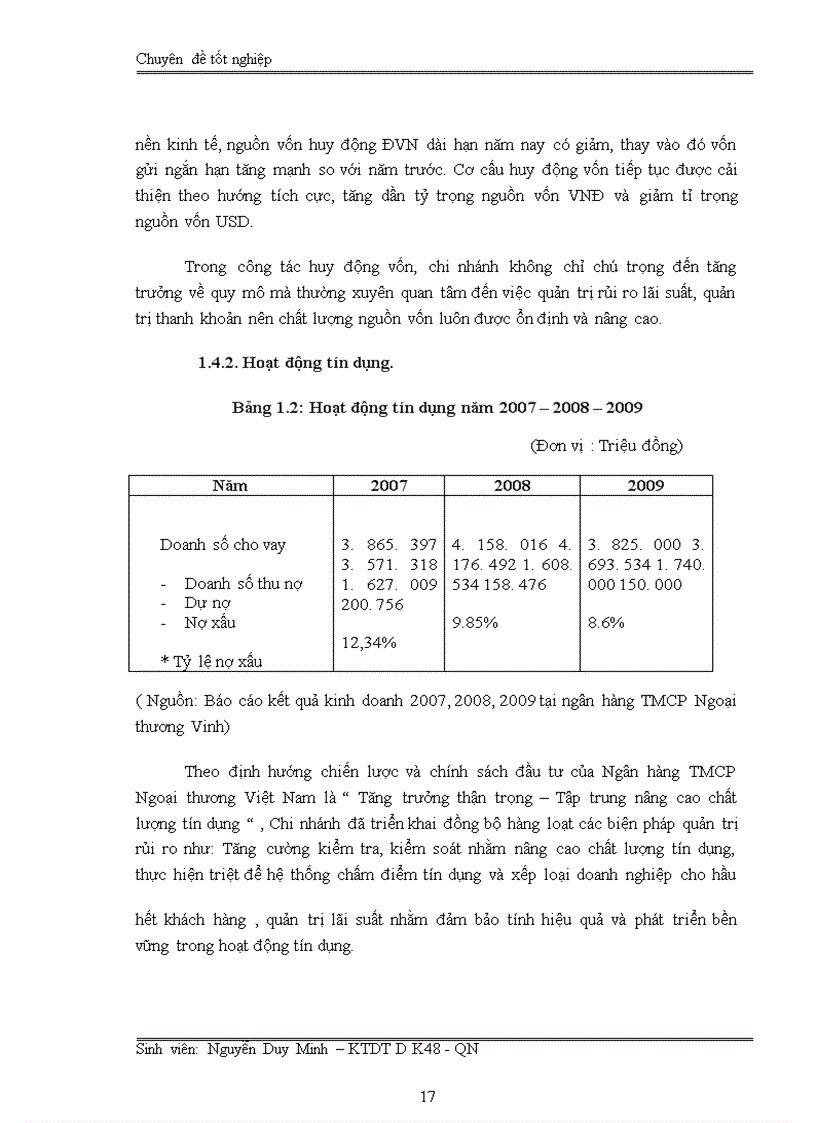 image for page Nâng cao chất lượng thẩm định dự án đầu tư tại Ngân Hàng TMCP Ngoại Thương Việt Nam chi nhánh Vinh