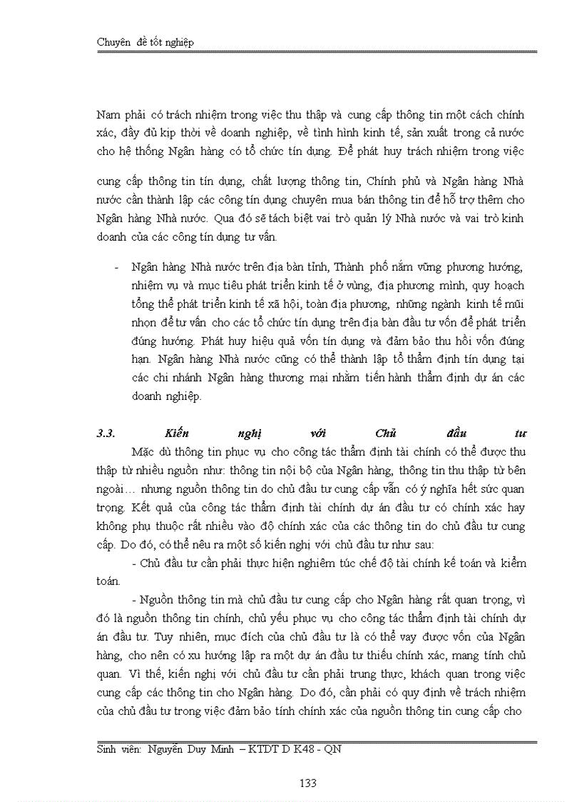 image for page Nâng cao chất lượng thẩm định dự án đầu tư tại Ngân Hàng TMCP Ngoại Thương Việt Nam chi nhánh Vinh