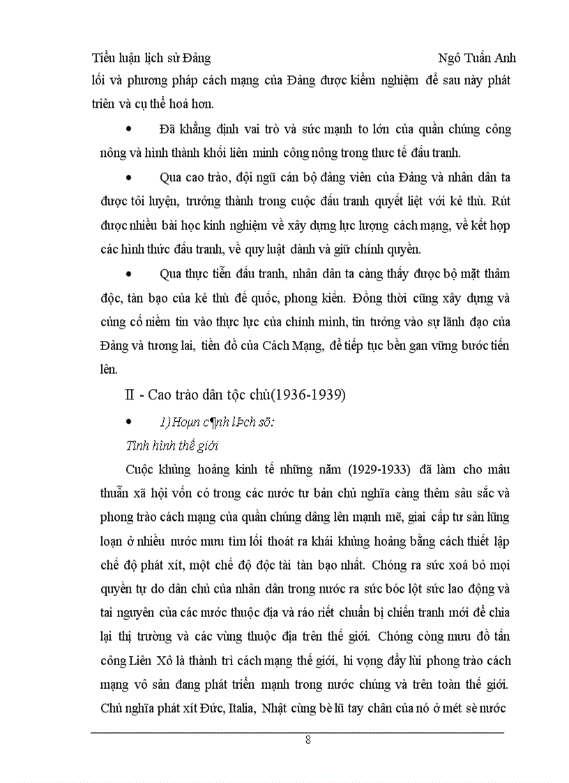 image for page Phong trào cách mạng tháng tám