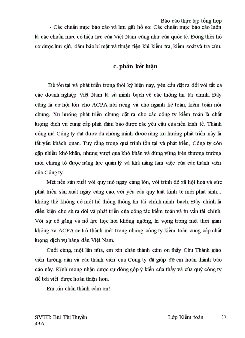 image for page Báo cáo thực tập tại Công ty kiểm toán ACPA