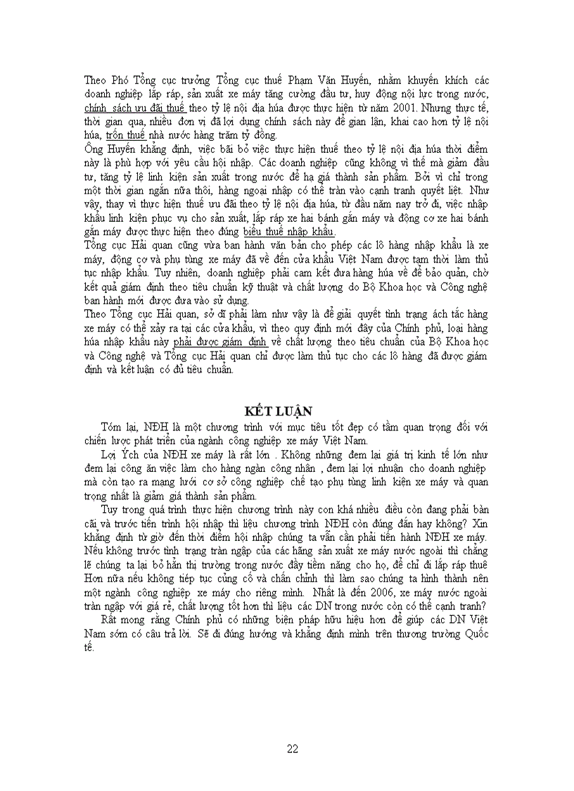 image for page Thực Trạng Của Chương Trình nội địa hóa