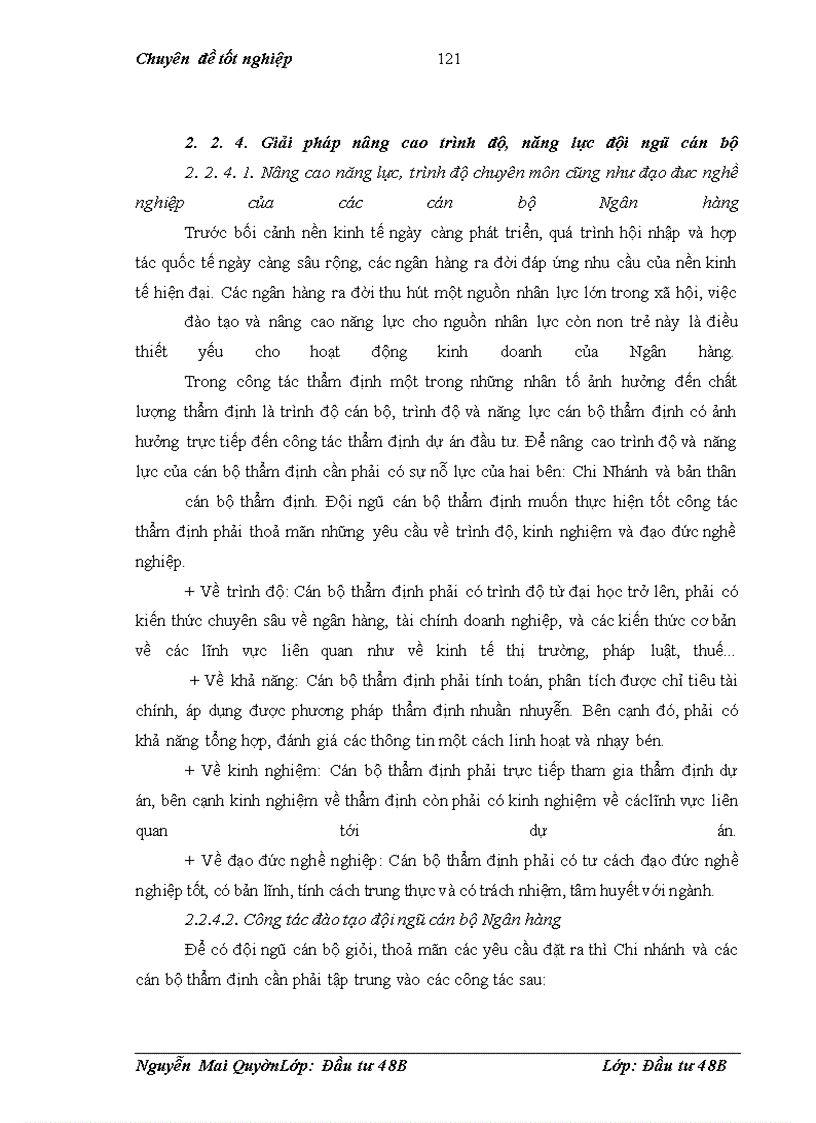 image for page Rủi ro và đánh giá rủi ro dự án đầu tư xin vay vôn tại Chi nhánh ngân hàng ĐT&PT Nam Hà Nội