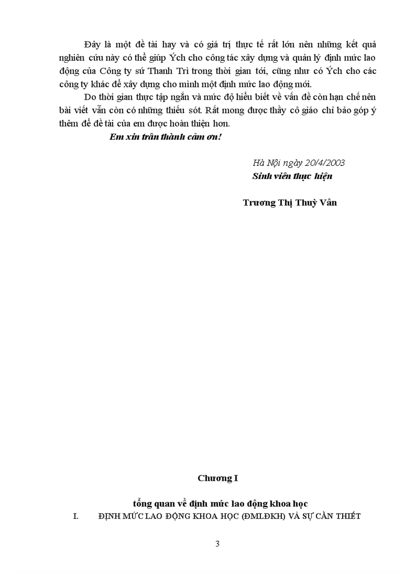 image for page Hoàn thiện công tác định mức lao động khoa học tại Công ty sứ Thanh Trì