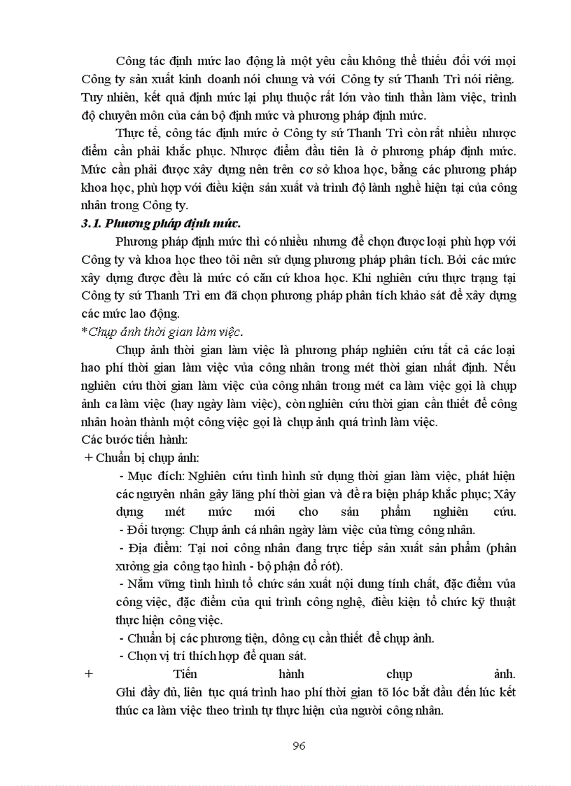 image for page Hoàn thiện công tác định mức lao động khoa học tại Công ty sứ Thanh Trì