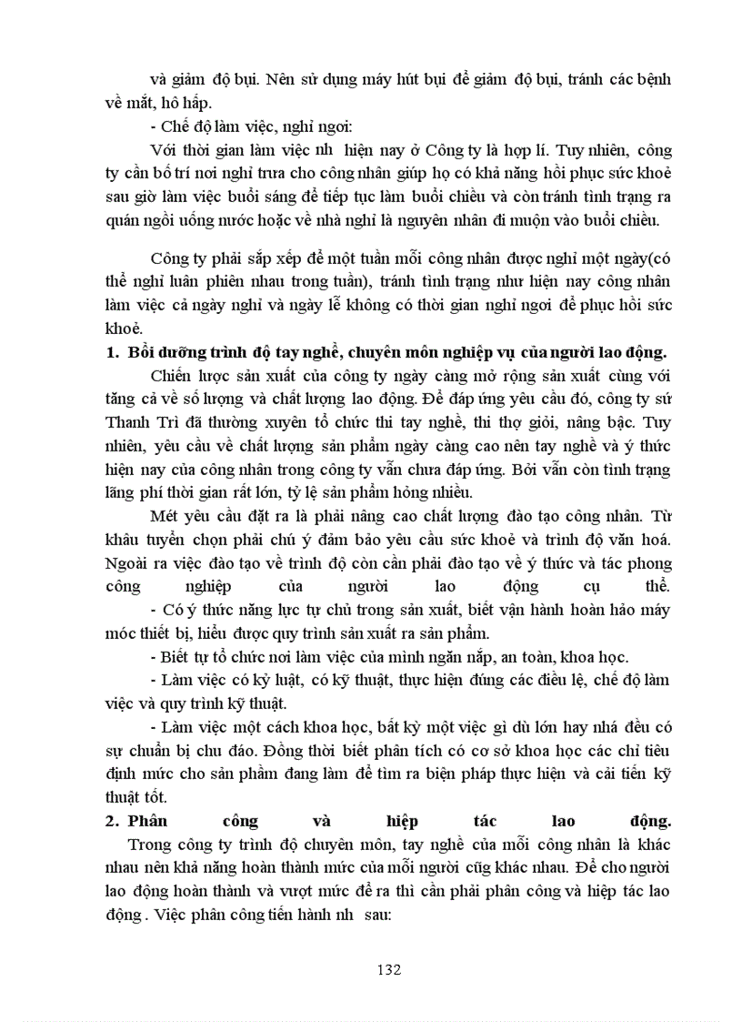 image for page Hoàn thiện công tác định mức lao động khoa học tại Công ty sứ Thanh Trì