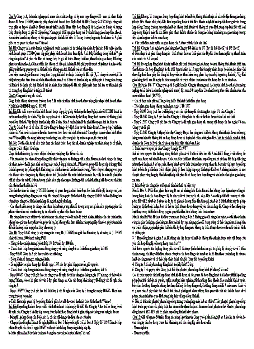 image for page Bài tập luật kinh tế