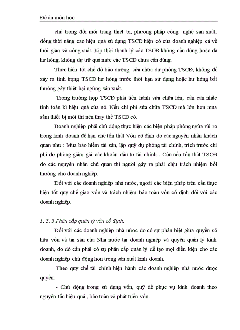 image for page Một số giải biện pháp nhằm nâng cao hiệu quả sử dụng Vốn Cố Định tại Công ty chè Long Phú