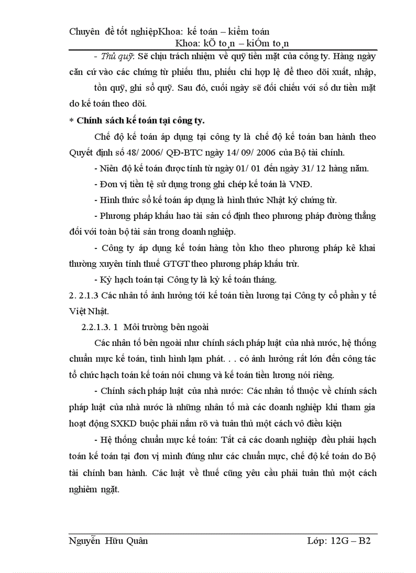 image for page Kế toán tiền lương tại Công ty CP Y tế Việt Nhật