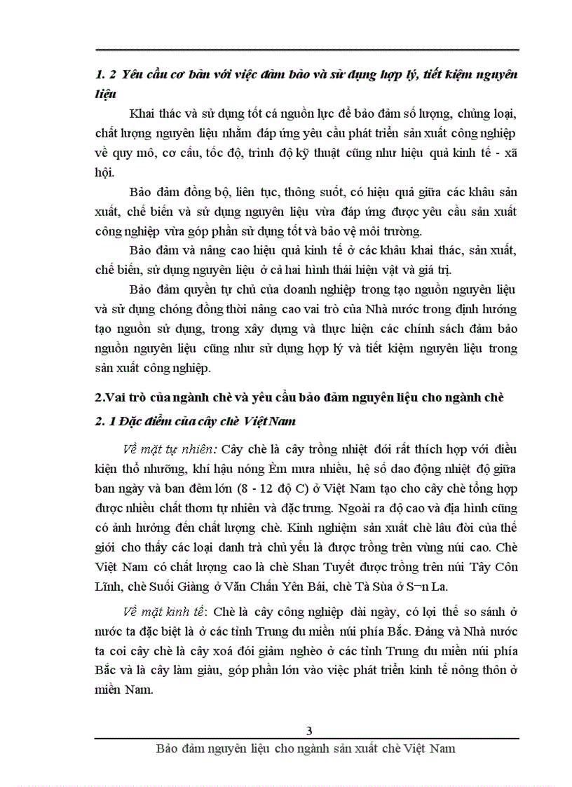 image for page Bảo đảm nguyên liệu cho ngành sản xuất chè Việt Nam