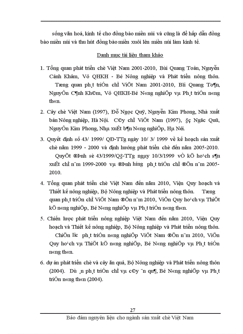 image for page Bảo đảm nguyên liệu cho ngành sản xuất chè Việt Nam