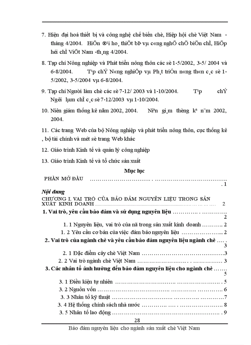 image for page Bảo đảm nguyên liệu cho ngành sản xuất chè Việt Nam