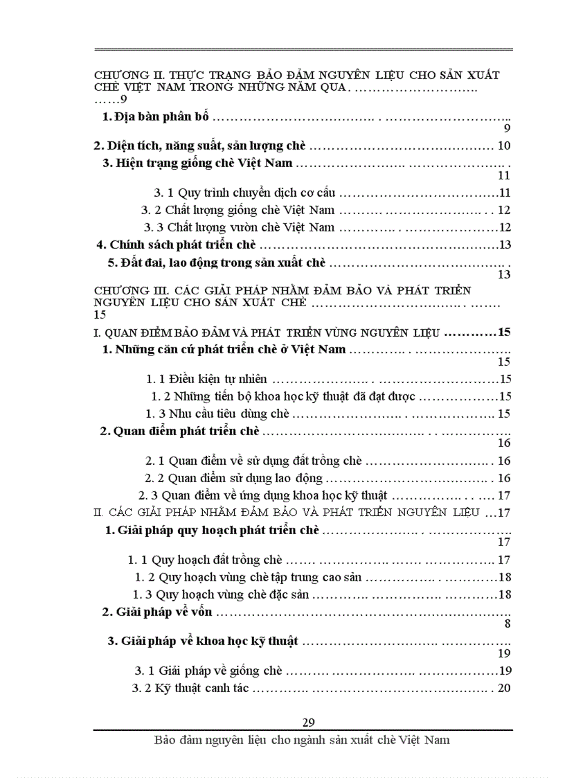 image for page Bảo đảm nguyên liệu cho ngành sản xuất chè Việt Nam