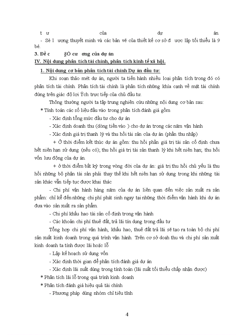 image for page Phân tích hiệu quả kinh tế - xã hội của dự án đầu tư