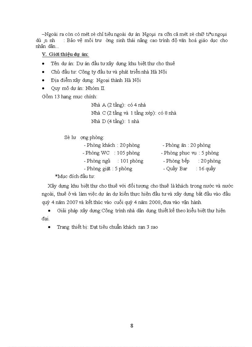 image for page Phân tích hiệu quả kinh tế - xã hội của dự án đầu tư