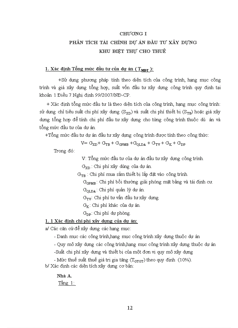 image for page Phân tích hiệu quả kinh tế - xã hội của dự án đầu tư