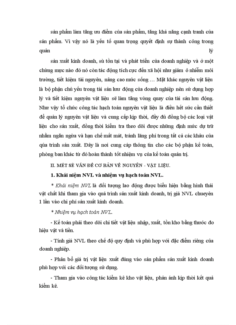 image for page Một số ý kiến về kế toán NVL trong các doanh nghiệp sản xuất