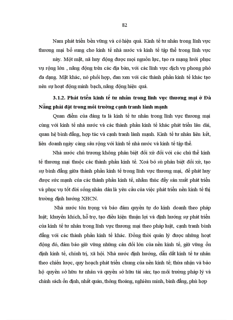 image for page Kinh tế tư nhân trong lĩnh vực thương mại ở thành phố Đà Nẵng