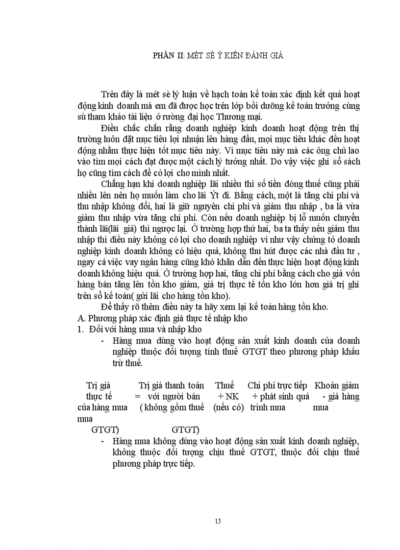 image for page Một số đánh giá về việc thực hiện kết quả kinh doanh