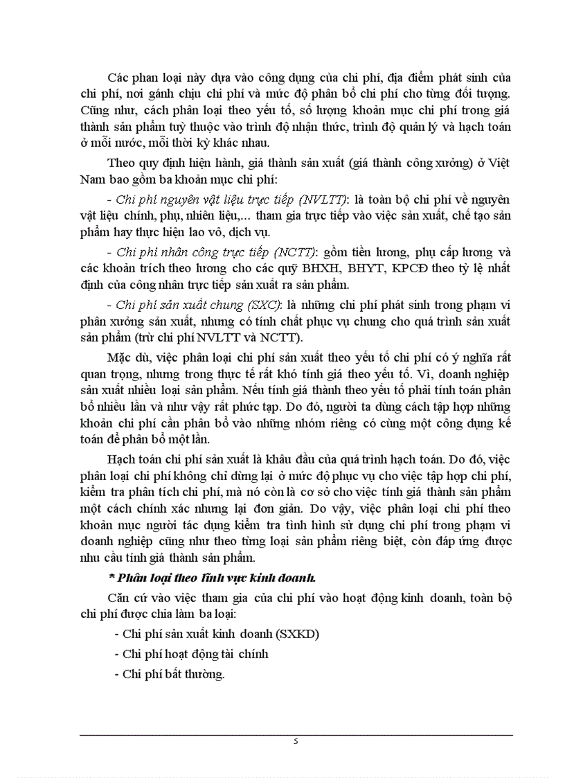 image for page Kế toán tập hợp chi phí sản xuất và tính giá thành sản phẩm ở công ty Dệt - May Hà Nội