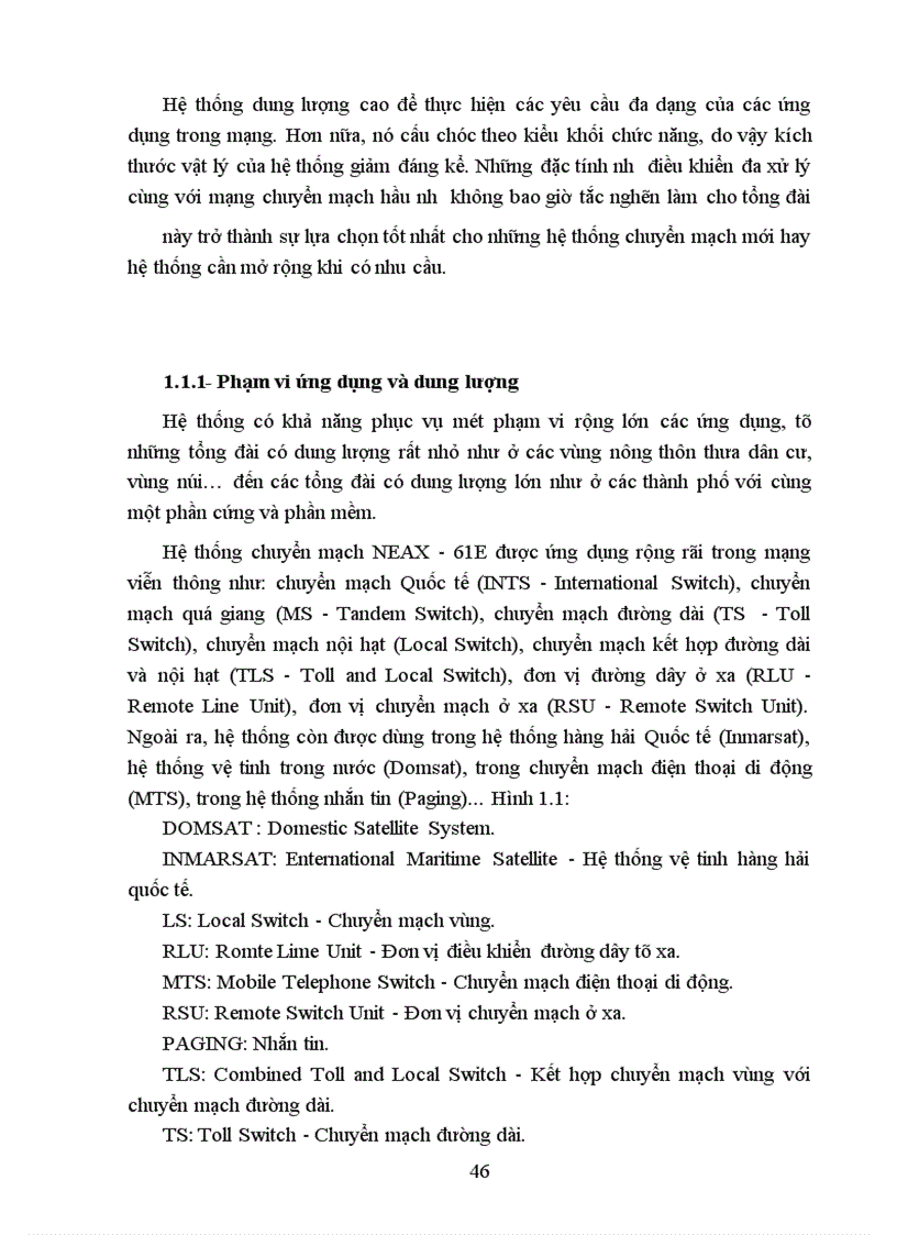 image for page Tổng quan về tổng đài SPC và về hệ thống tổng đài Neax - 61e