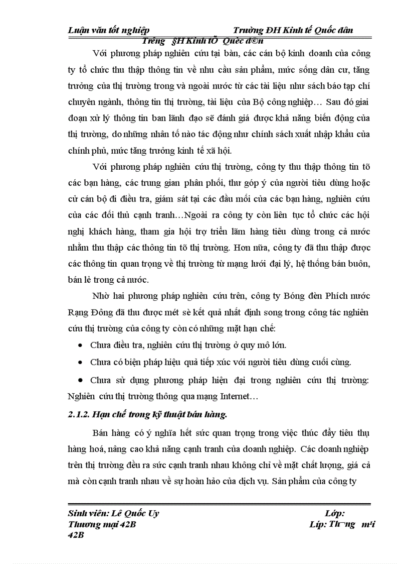 image for page Một số biện pháp nhằm nâng cao khả năng cạnh tranh của công ty Bóng đèn Phích nước Rạng Đông