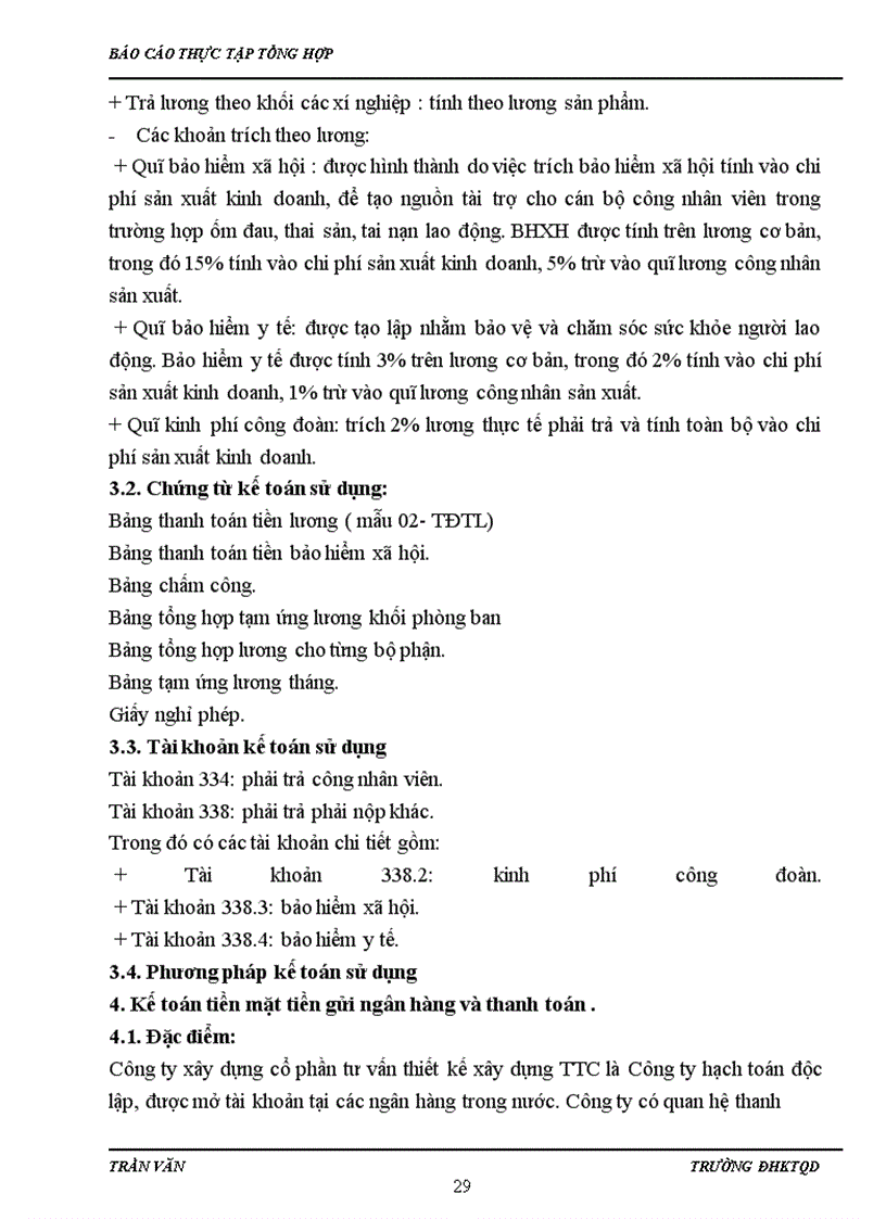image for page Báo cáo thực tập tại Công ty cổ phần tư vấn thiết kế xây dựng TTC