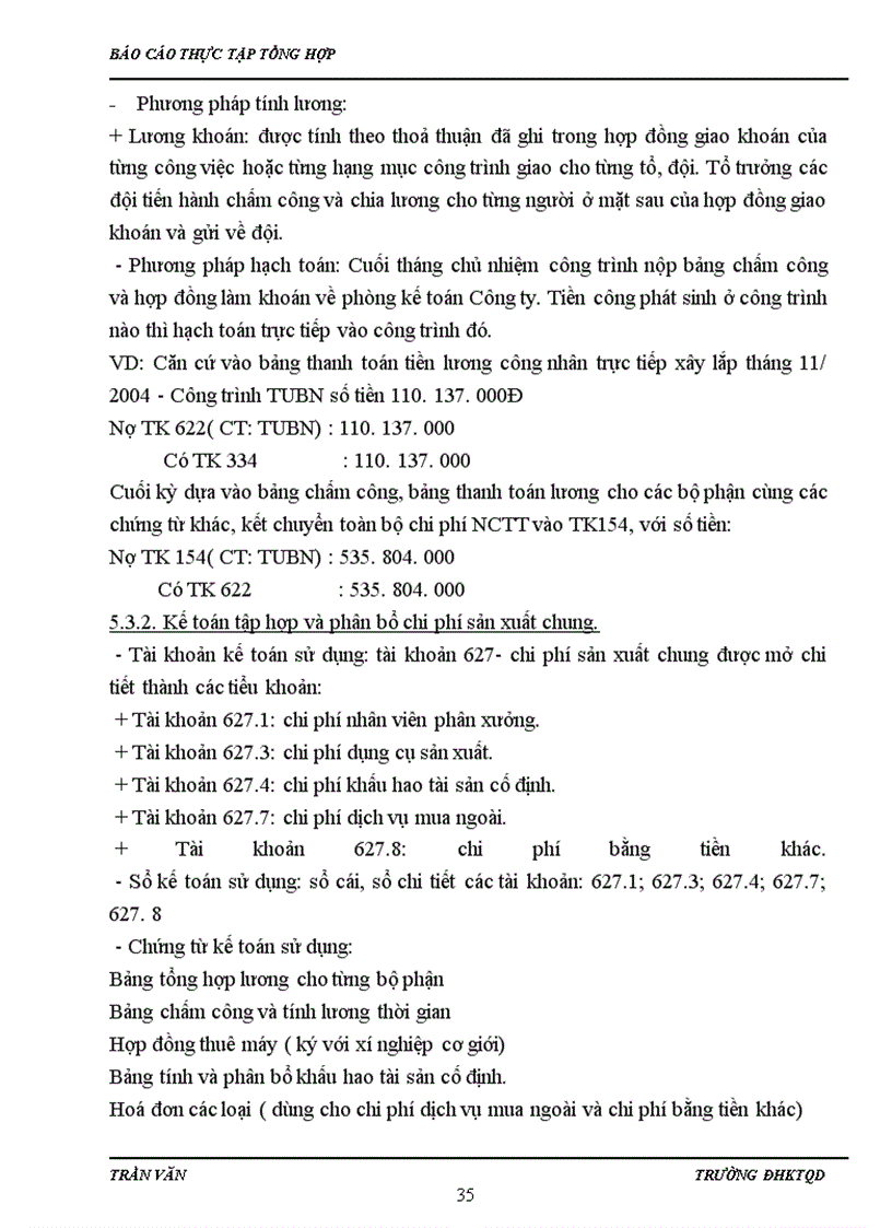 image for page Báo cáo thực tập tại Công ty cổ phần tư vấn thiết kế xây dựng TTC