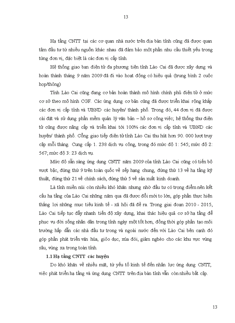 image for page Thiết kế dự án nâng cấp hạ tầng công nghệ thông tin tỉnh Lào Cai giai đoạn 2010 - 2015