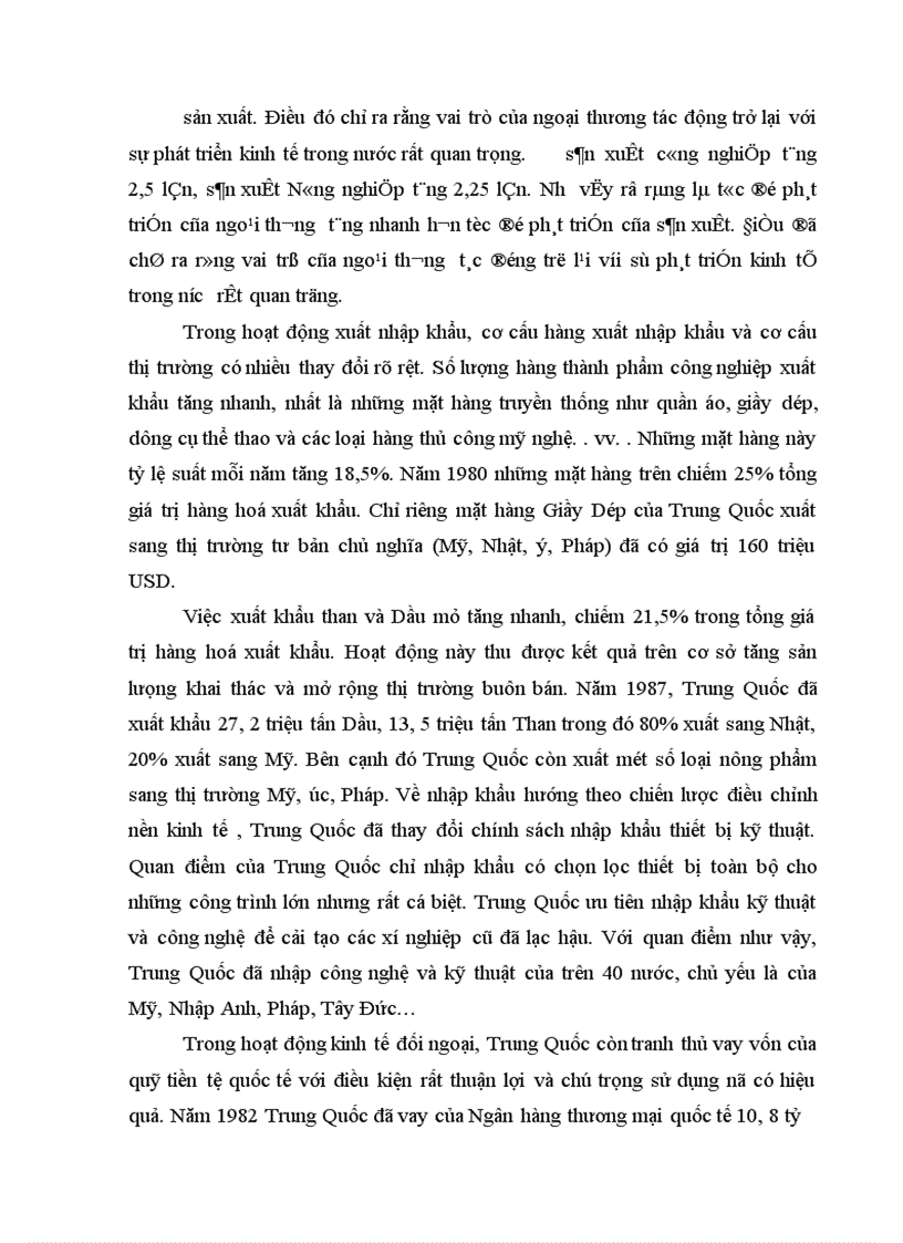 image for page Tầm quan trọng của hoạt động ngoại thương ở Trung Quốc