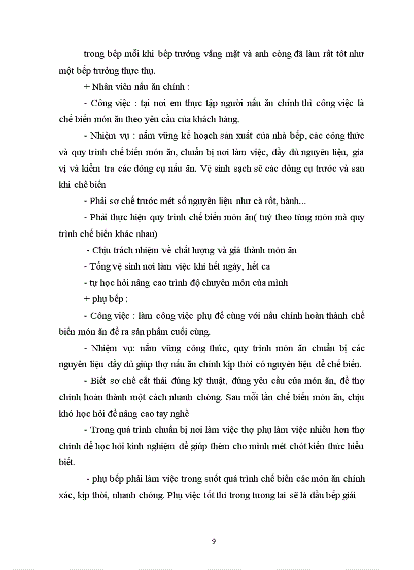 image for page Báo cáo thực tập về Nhà hàng Miến Việt